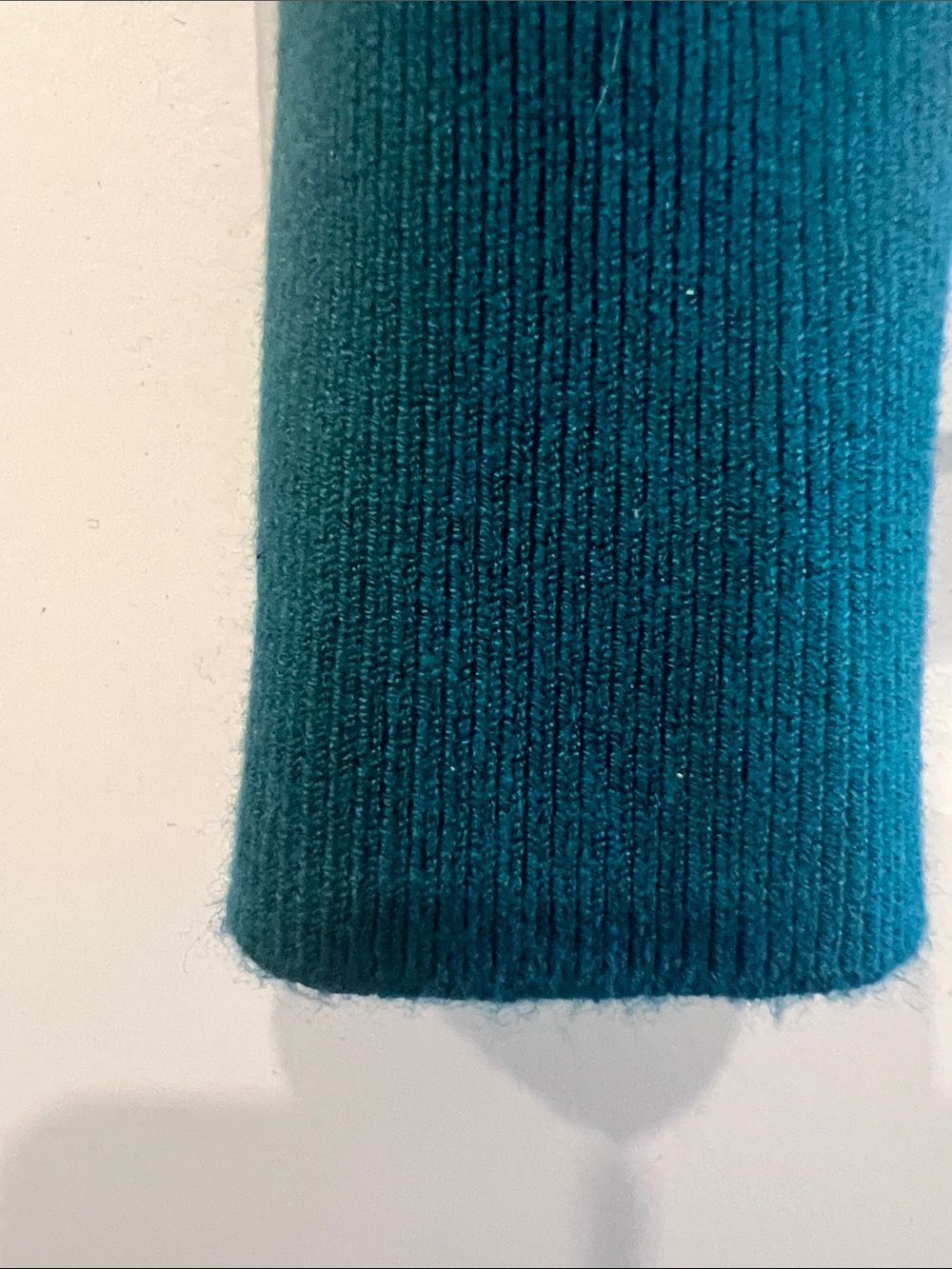 Forever 21 Teal Long-Sleeve Square Neck Cropped Top - Picture 4 of 10